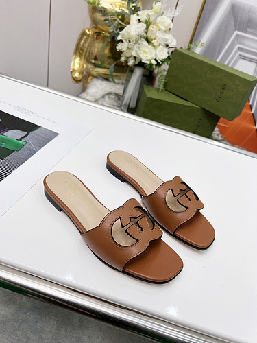 In 2022_ Gucci latest explosion flat heel slippers 35-44 yards.-6759ea2f